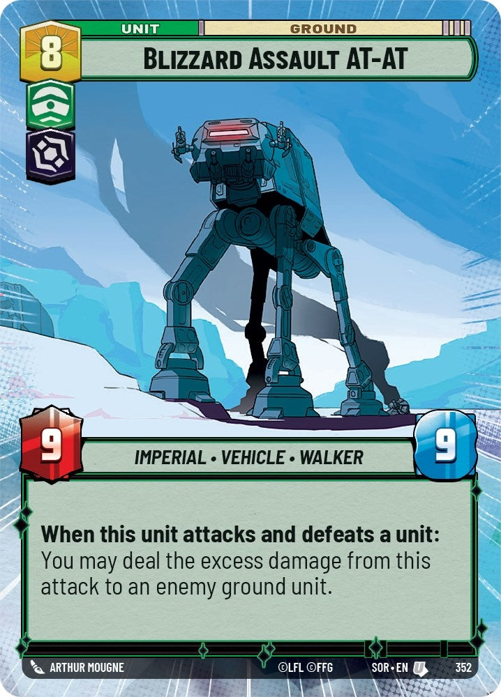 Blizzard Assault AT-AT (Hyperspace) (352) (SOR)