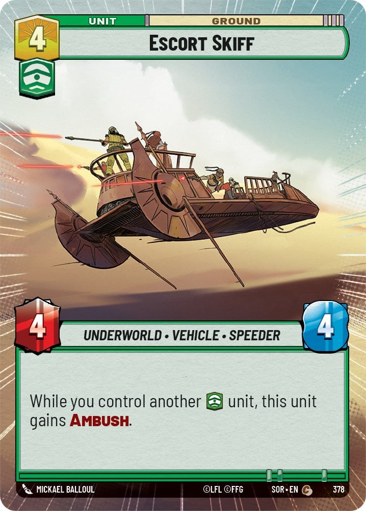 Escort Skiff (Hyperspace) (378) (SOR)