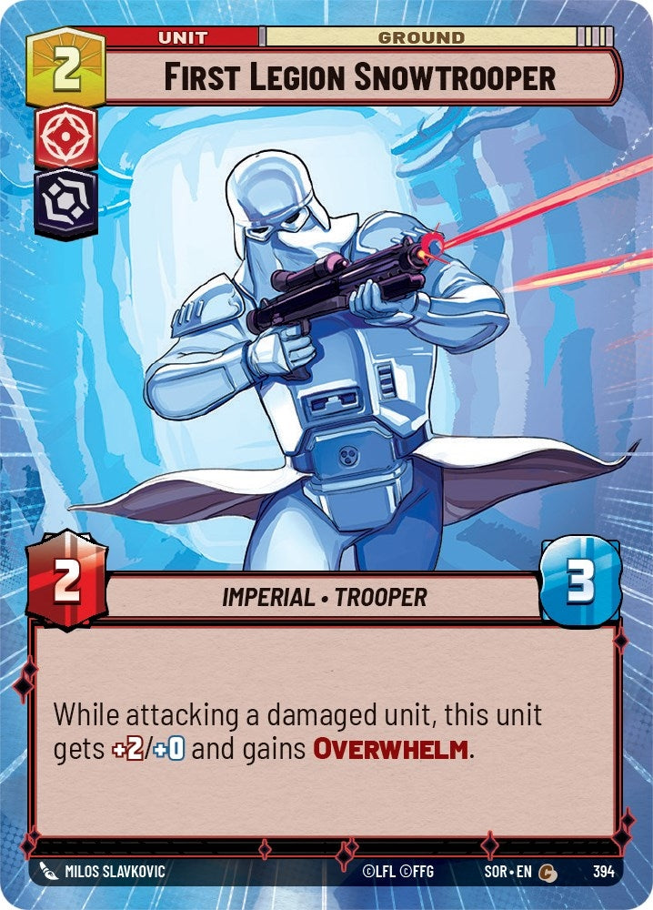 First Legion Snowtrooper (Hyperspace) (394) (SOR)