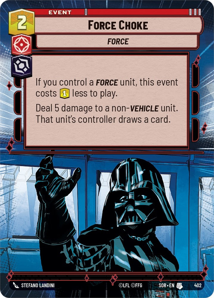 Force Choke (Hyperspace) (402) (SOR)