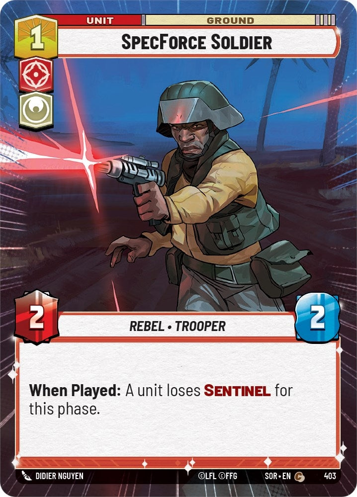 SpecForce Soldier (Hyperspace) (403) (SOR)