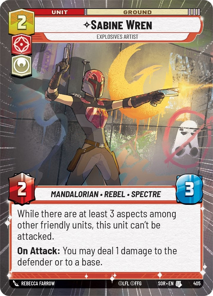 Sabine Wren - Explosives Artist (Hyperspace) (405) (SOR)