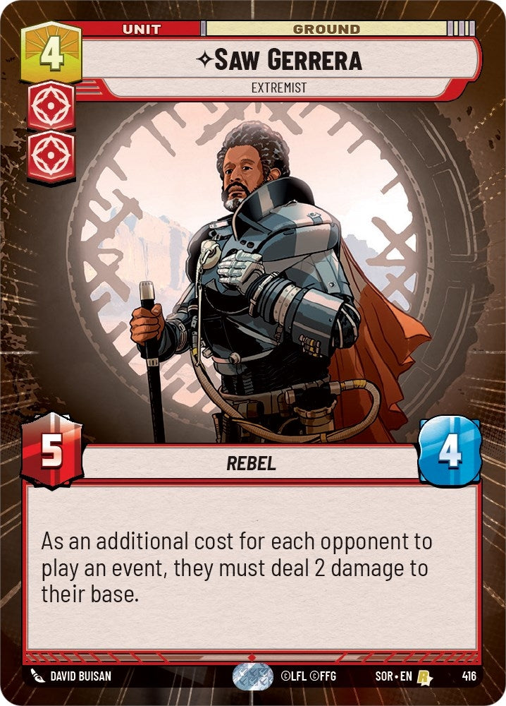 Saw Gerrera - Extremist (Hyperspace) (416) (SOR)
