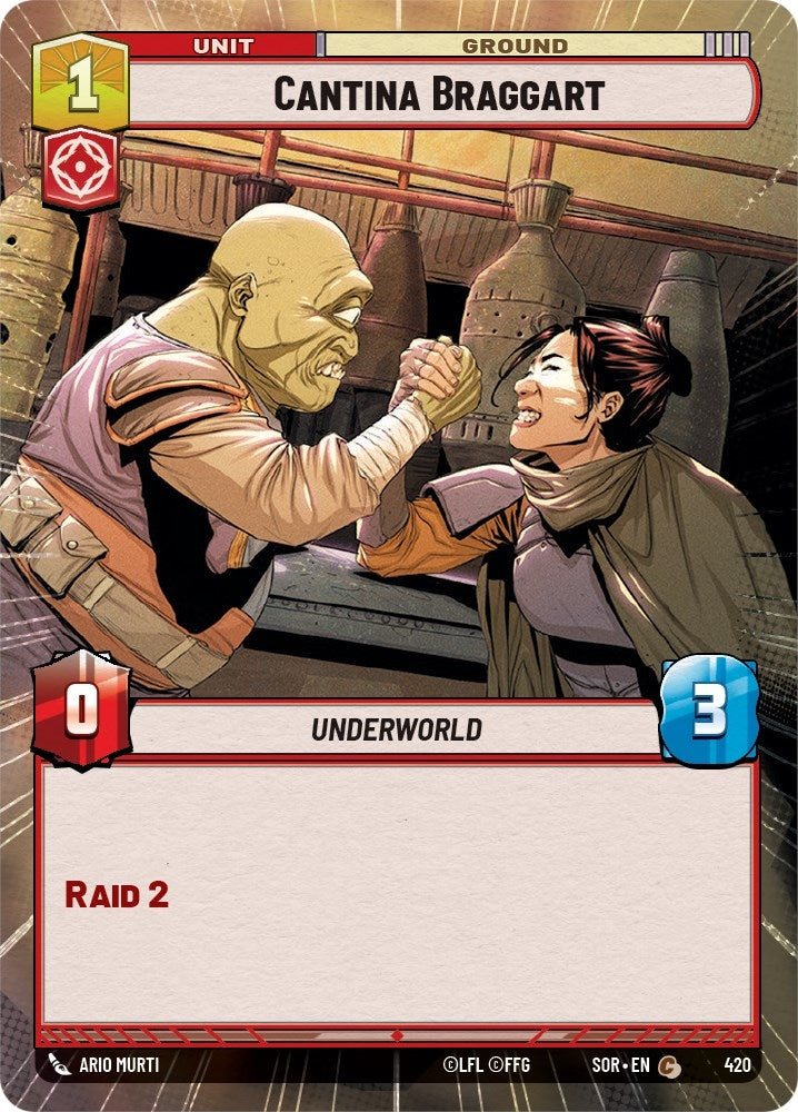 Cantina Braggart (Hyperspace) (420) (SOR)