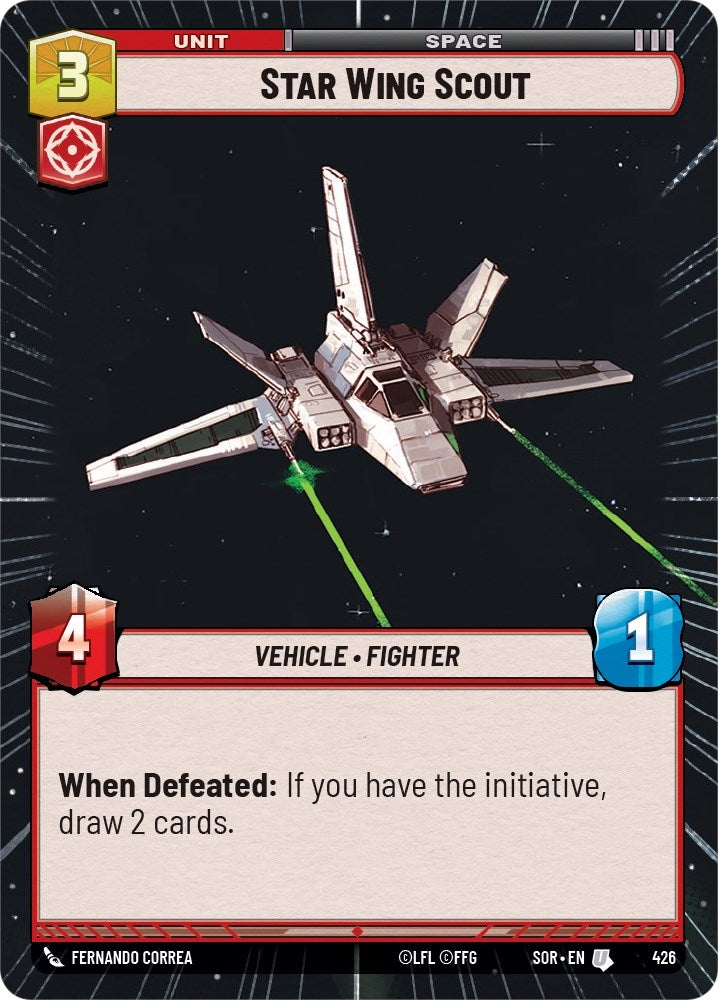 Star Wing Scout (Hyperspace) (426) (SOR)