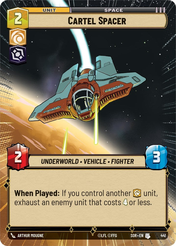 Cartel Spacer (Hyperspace) (441) (SOR)