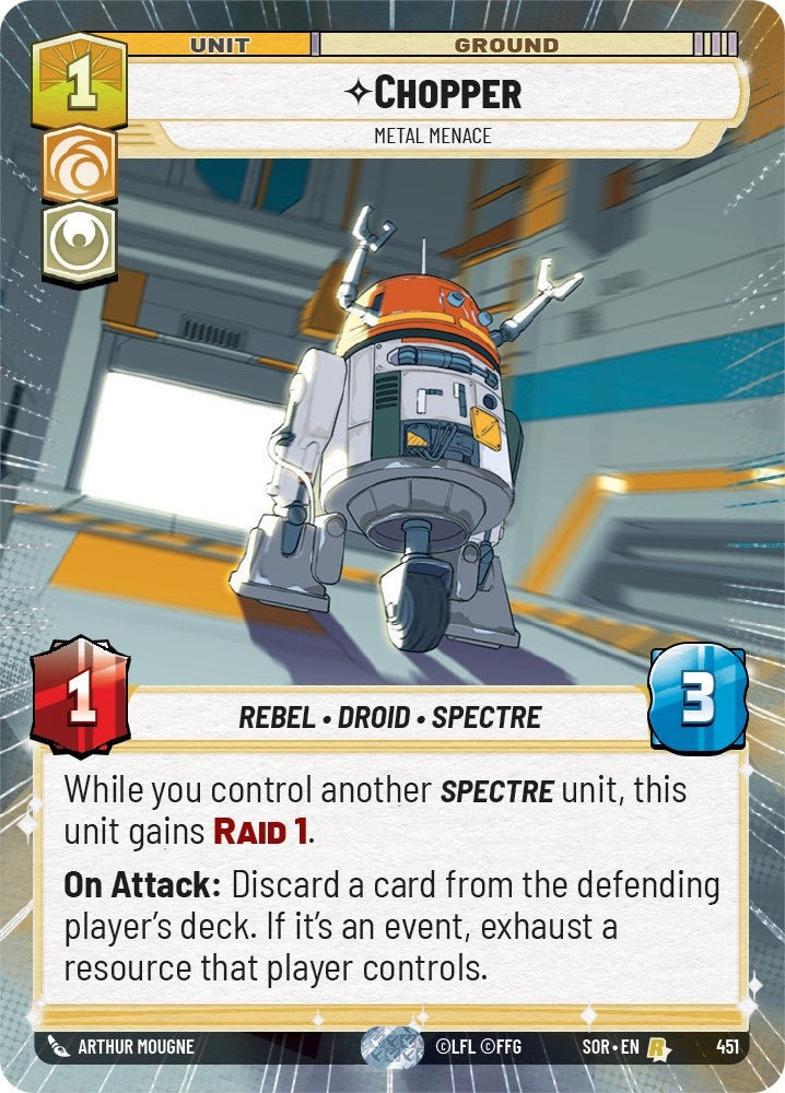 Chopper - Metal Menace (Hyperspace) (451) (SOR)