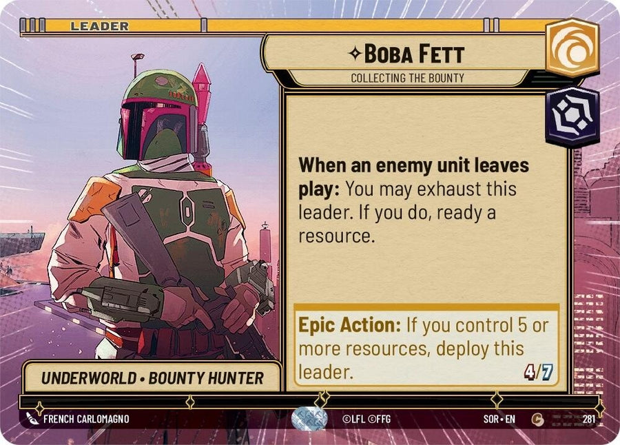 Boba Fett - Collecting the Bounty (Hyperspace) (281) (SOR)