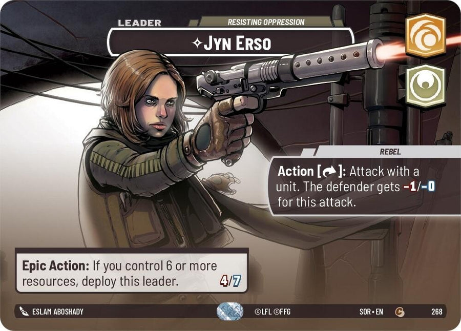 Jyn Erso - Resisting Oppression (Showcase) (268) (SOR)