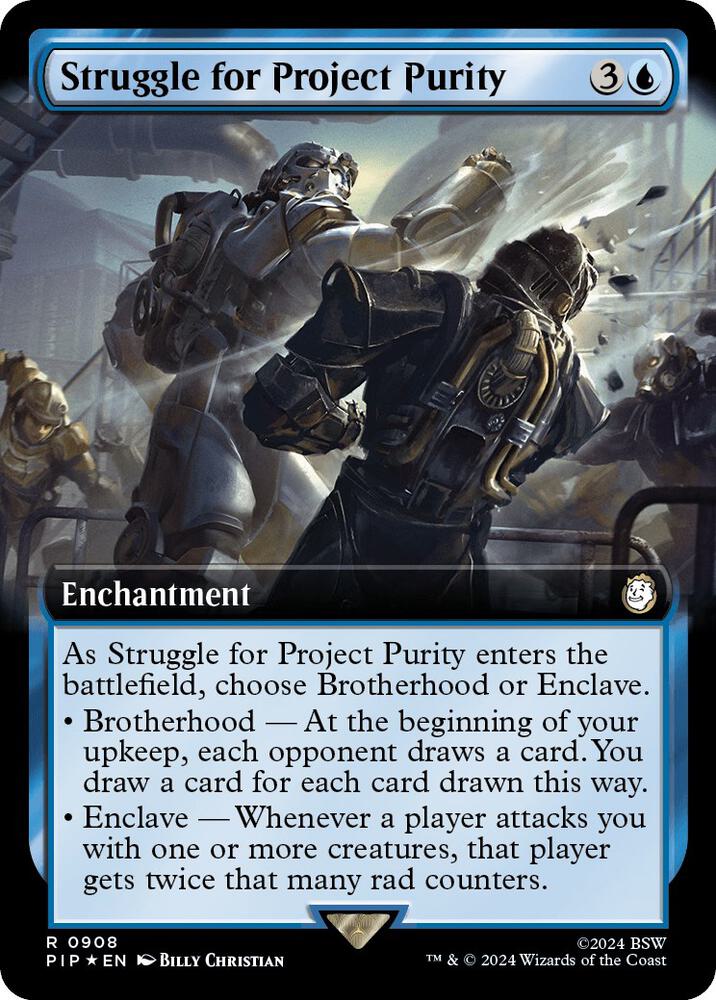 Struggle for Project Purity (Extended Art) (Surge Foil) (908) (PIP)
