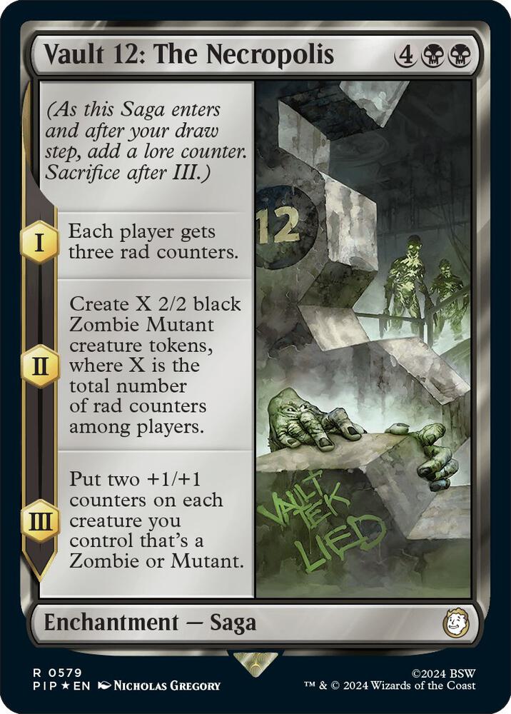 Vault 12: The Necropolis (Surge Foil) (579) (PIP)