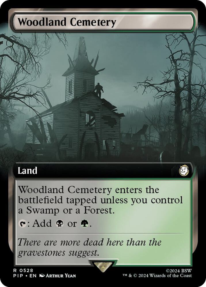 Woodland Cemetery (Extended Art) (528) (PIP)