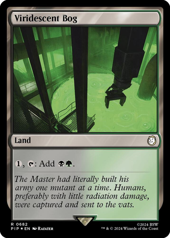 Viridescent Bog (Surge Foil) (682) (PIP)