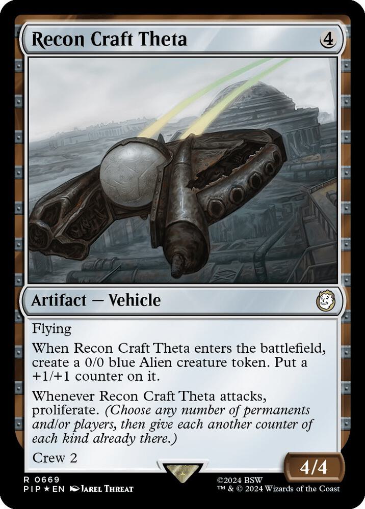 Recon Craft Theta (Surge Foil) (669) (PIP)