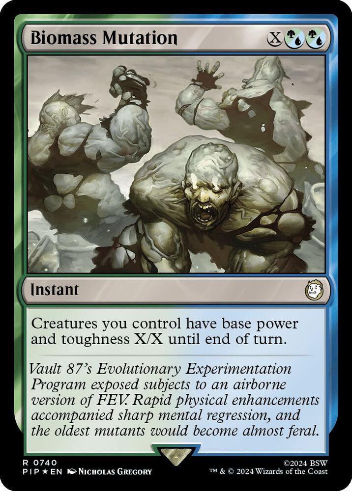 Biomass Mutation (Surge Foil) (740) (PIP)