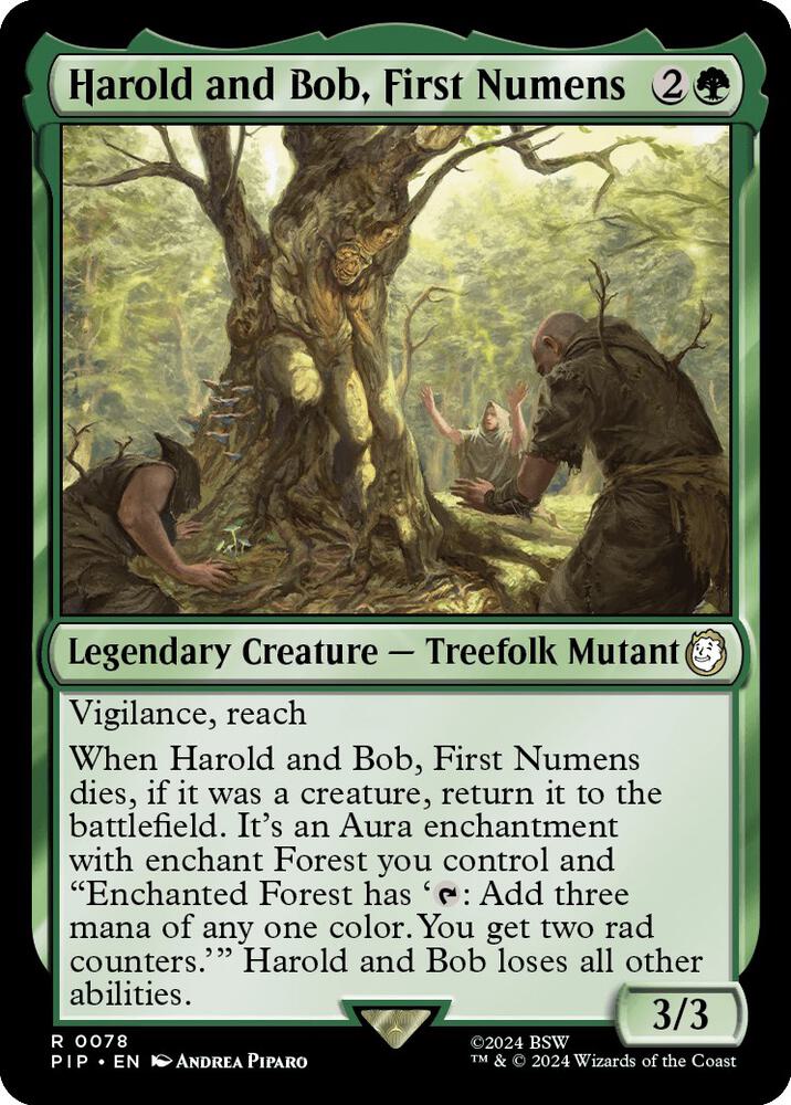 Harold and Bob, First Numens (78) (PIP)