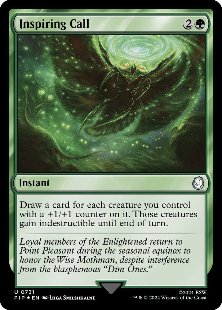 Inspiring Call (Surge Foil) (731) (PIP)