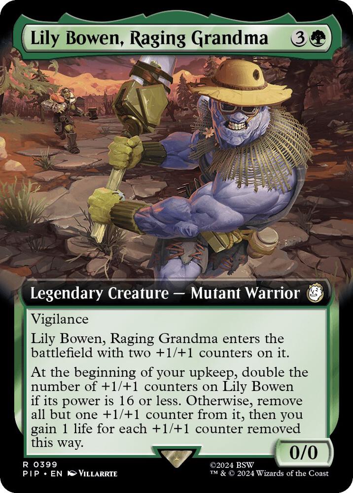Lily Bowen, Raging Grandma (Extended Art) (399) (PIP)