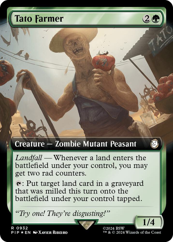 Tato Farmer (Extended Art) (Surge Foil) (932) (PIP)