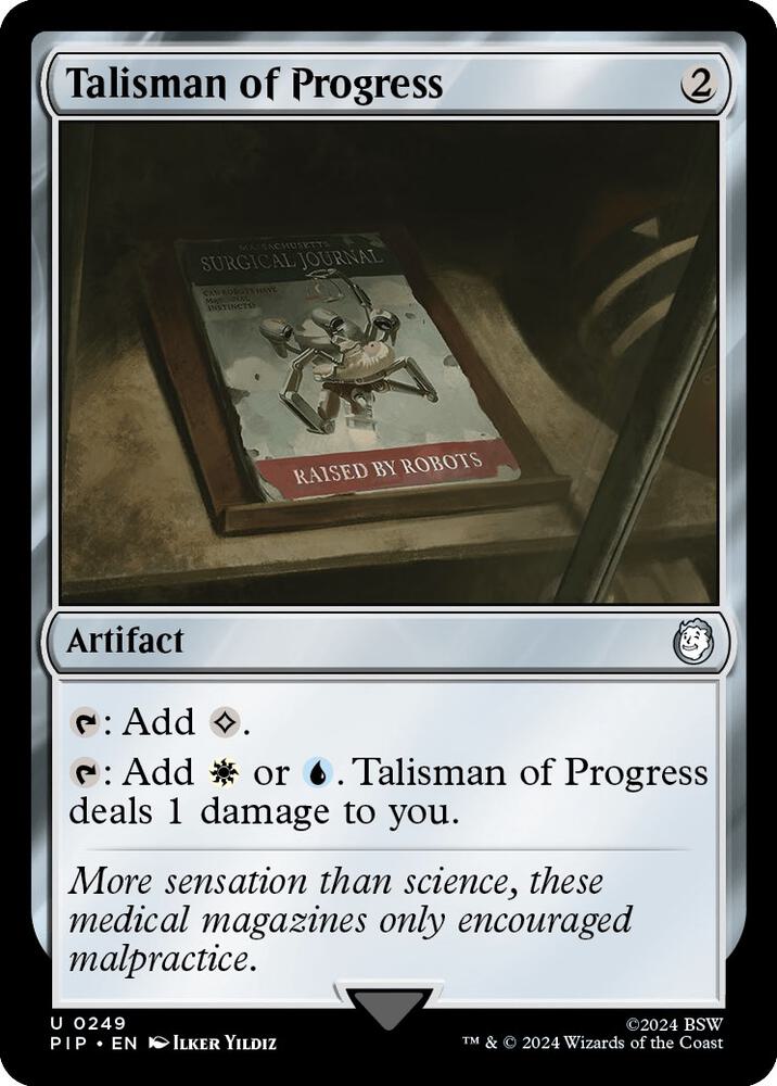Talisman of Progress (249) (PIP)