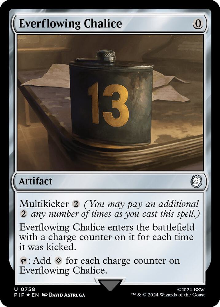 Everflowing Chalice (Surge Foil) (758) (PIP)