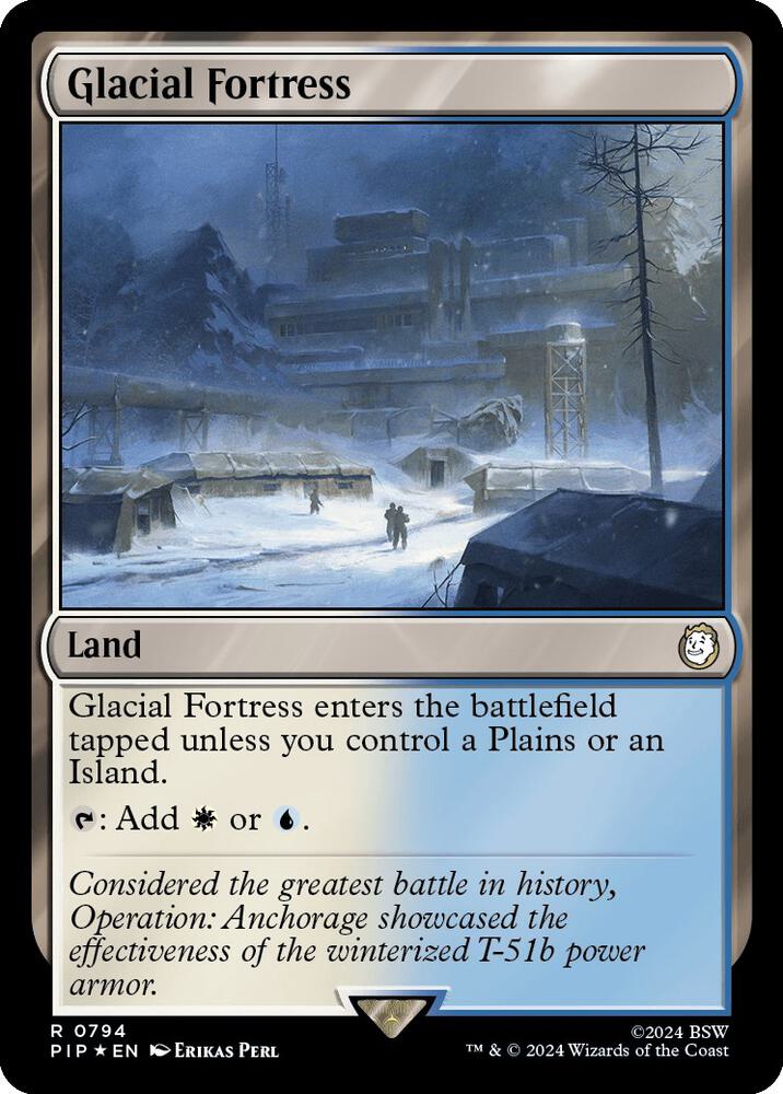 Glacial Fortress (Surge Foil) (794) (PIP)