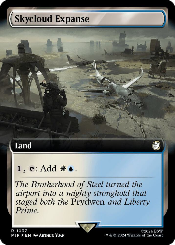 Skycloud Expanse (Extended Art) (Surge Foil) (1037) (PIP)
