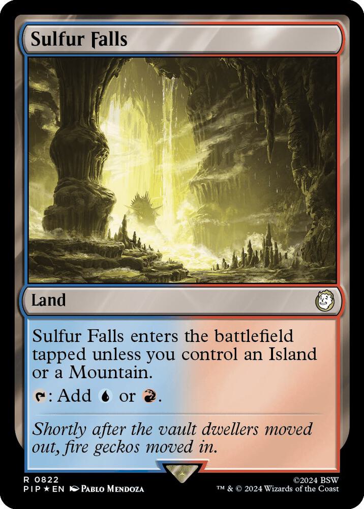 Sulfur Falls (Surge Foil) (822) (PIP)