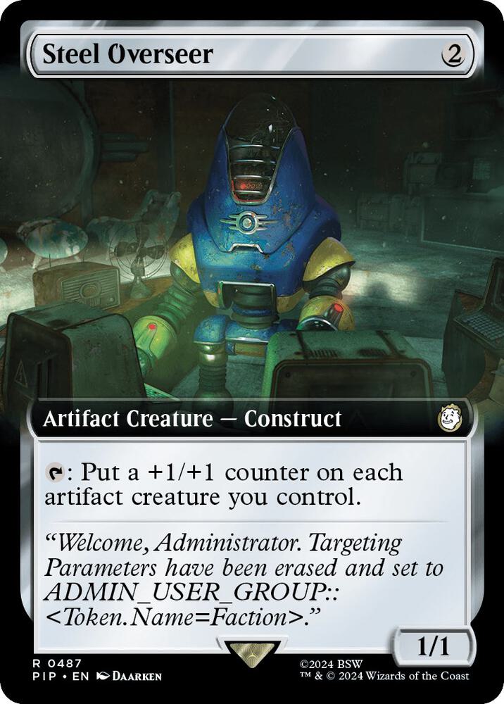 Steel Overseer (Extended Art) (487) (PIP)