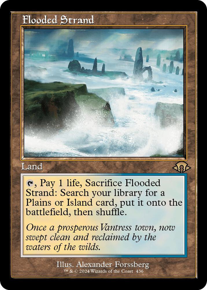 Flooded Strand (Retro Frame) (436) (MH3)