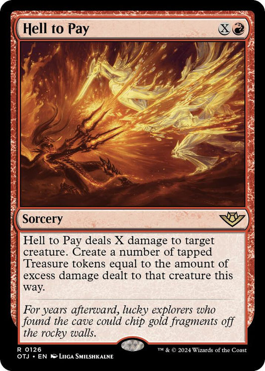 Image for Hell to Pay (126) (OTJ) - Magic: The Gathering