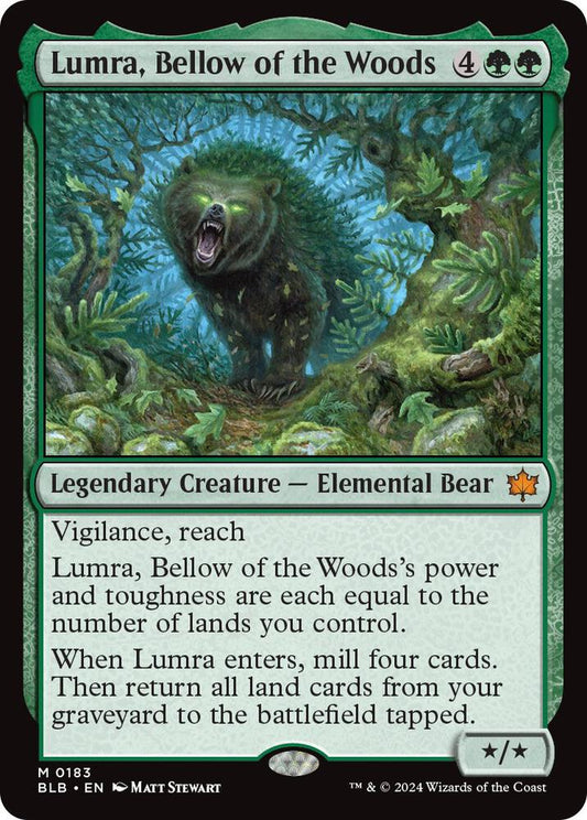 Image for Lumra, Bellow of the Woods (183) (BLB) - Magic: The Gathering