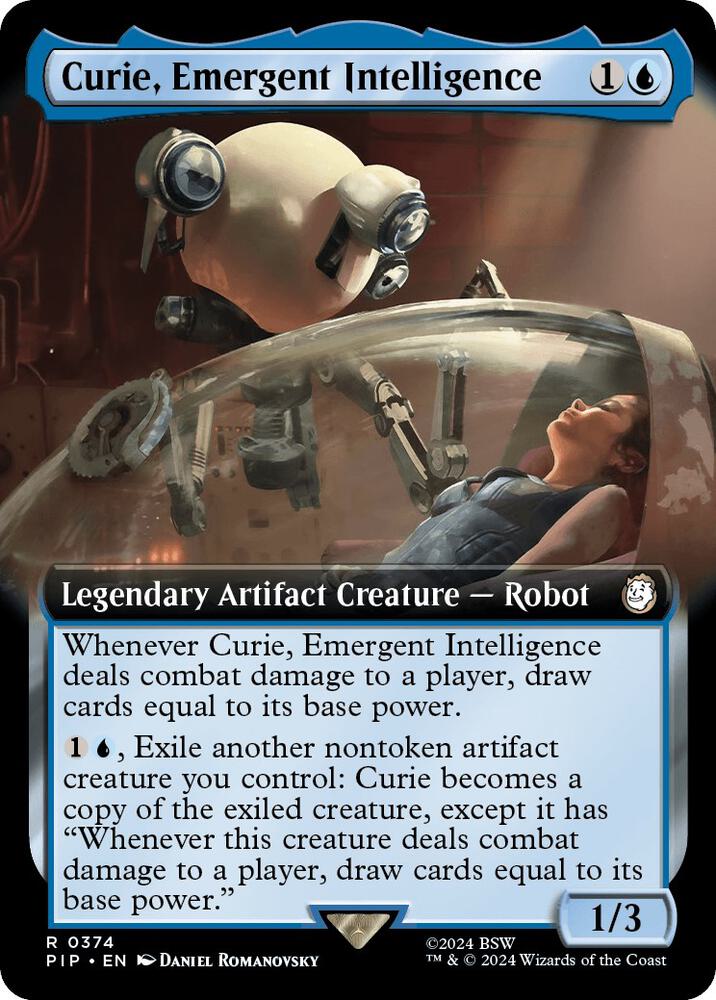 Curie, Emergent Intelligence (Extended Art) (374) (PIP)