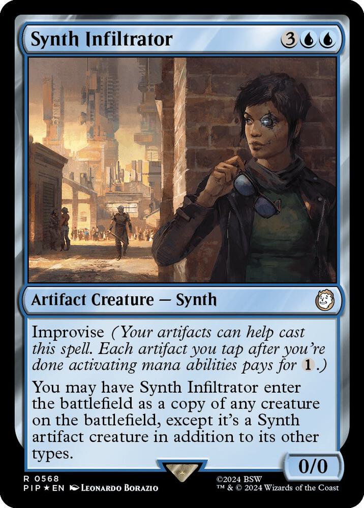 Synth Infiltrator (Surge Foil) (568) (PIP)