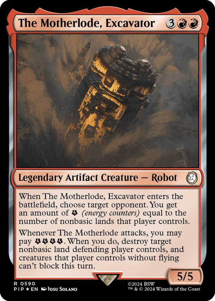 The Motherlode, Excavator (Surge Foil) (590) (PIP)