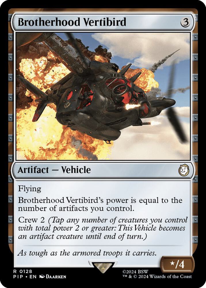 Brotherhood Vertibird (128) (PIP)