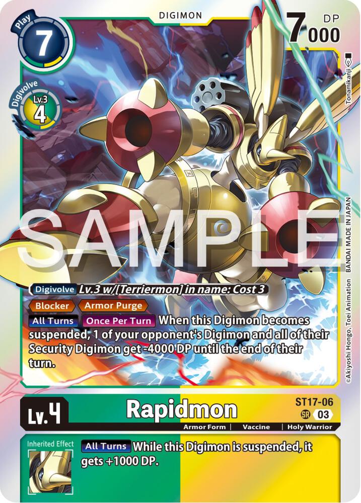 Rapidmon - ST17-06 (ST17-06 SR) (ST-17)
