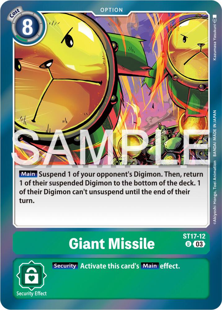 Giant Missile (ST17-12 U) (ST-17)