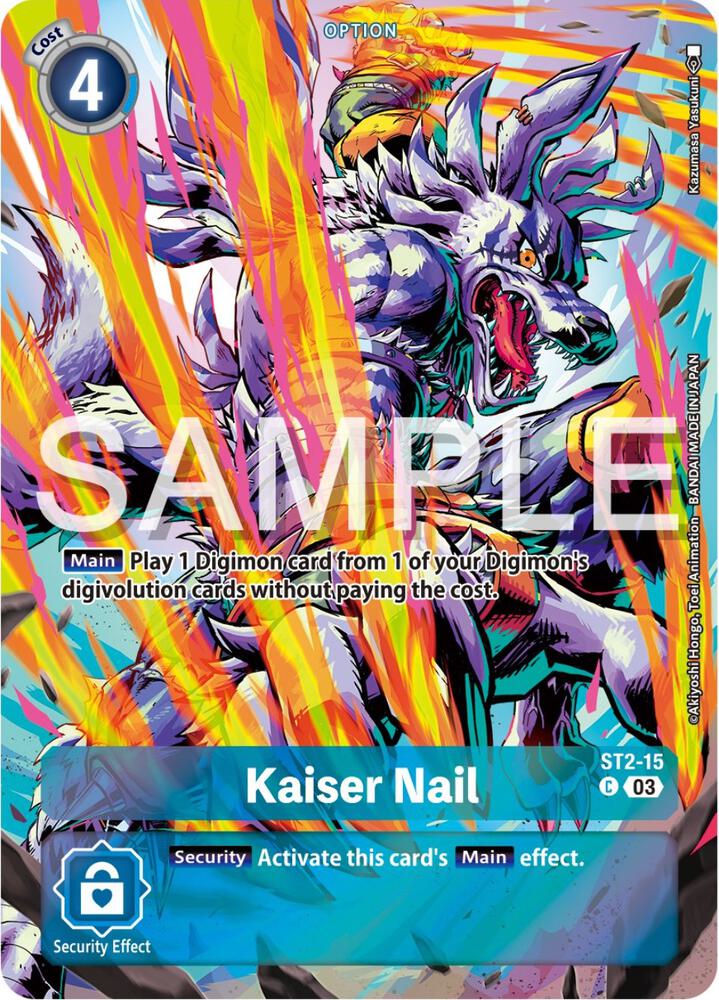 Kaiser Nail (Bonus Pack) (ST2-15 C) (ST-17)
