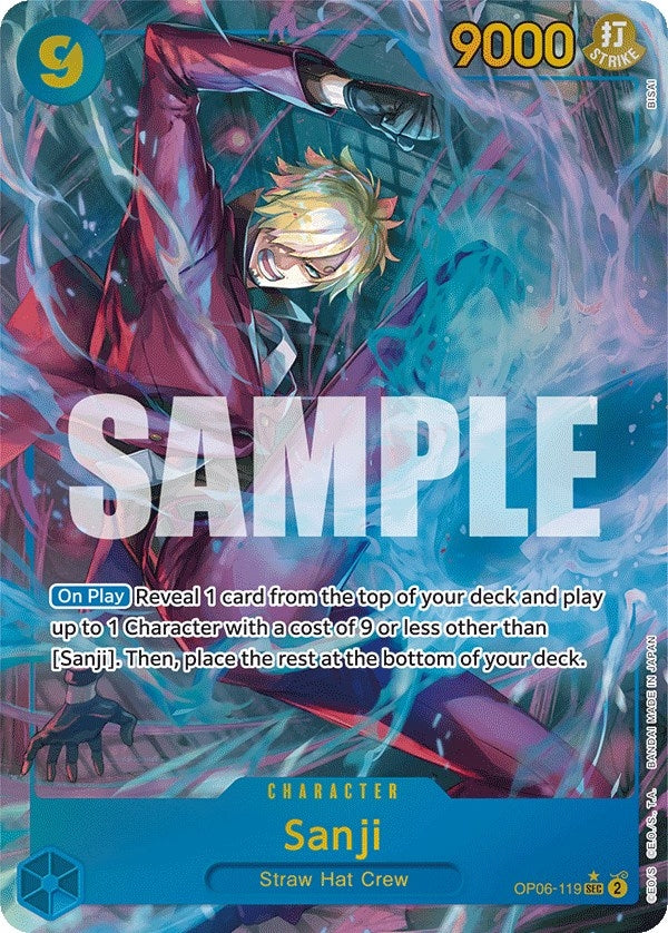 Sanji (Alternate Art) (OP06-119) (OP06)