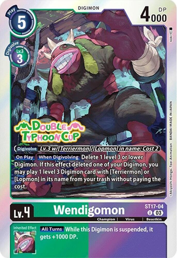 Wendigomon (ST17-04 U) (ST-17_PR)