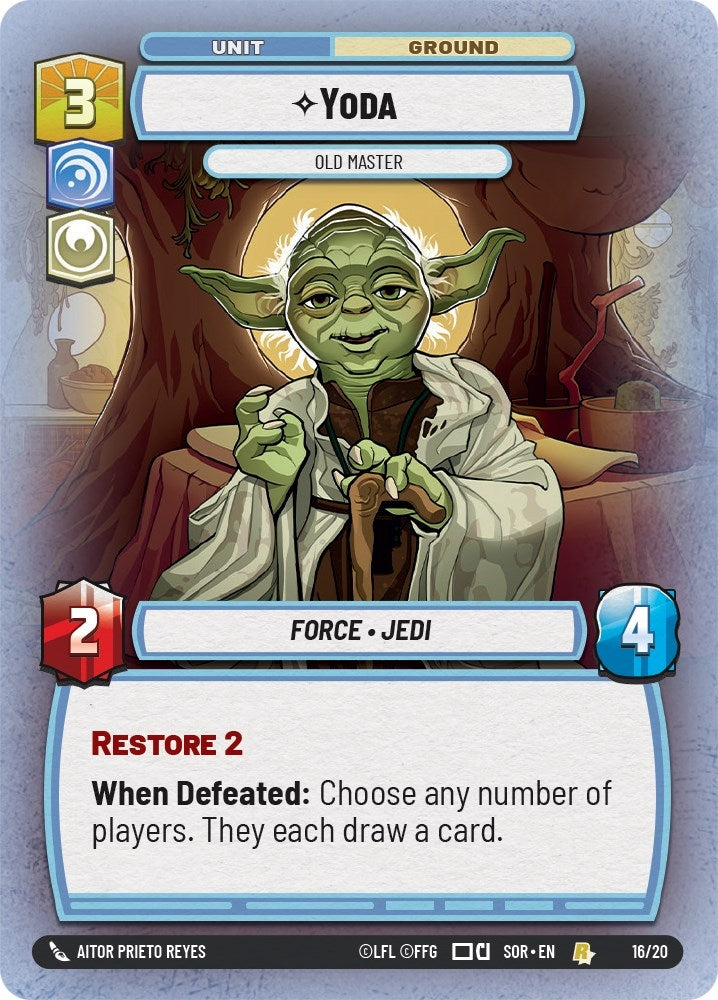 Yoda - Old Master (16/20) (SOR-WPP)