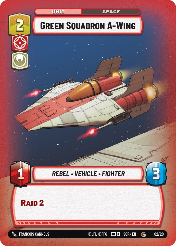 Green Squadron A-Wing (02/20) (SOR-WPP)