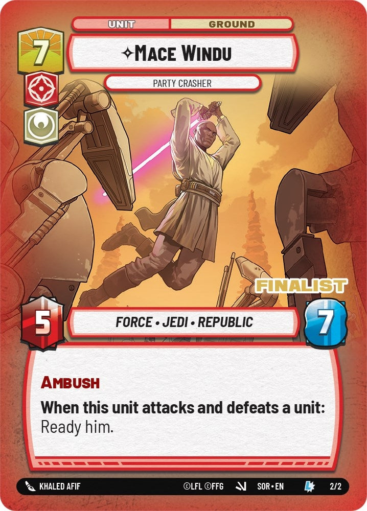 Mace Windu - Party Crasher (Finalist) (2/2) (OPP)