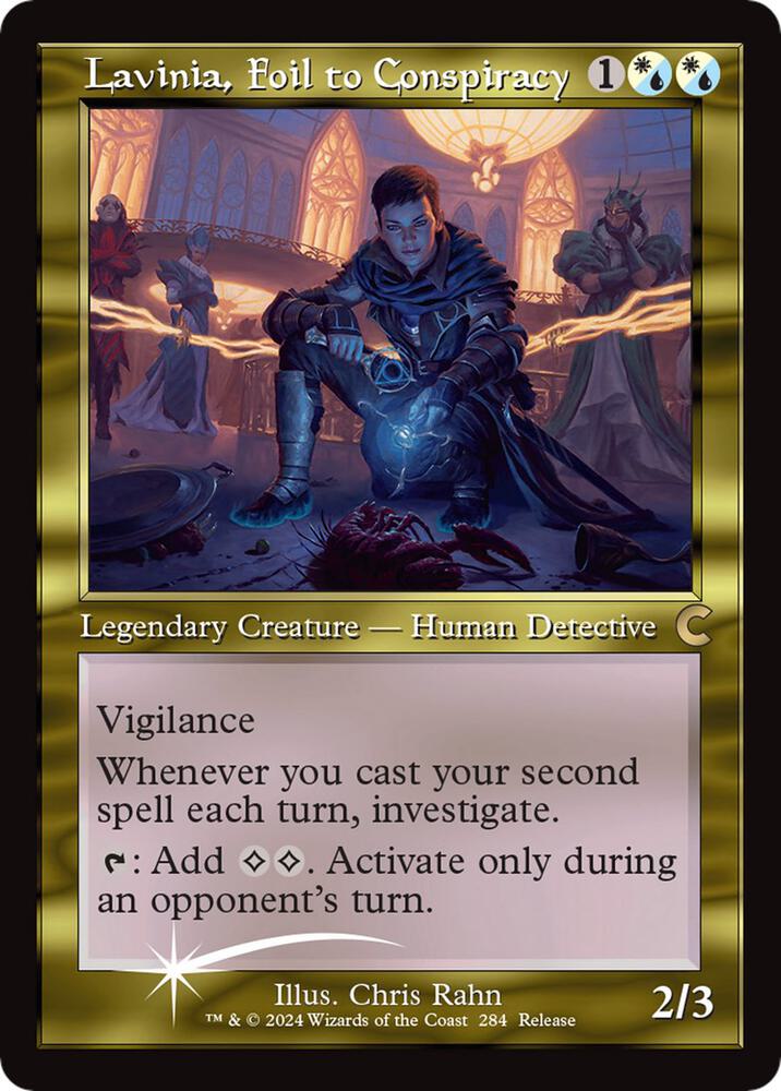 Lavinia, Foil to Conspiracy (Retro Frame) (284) (CLU)