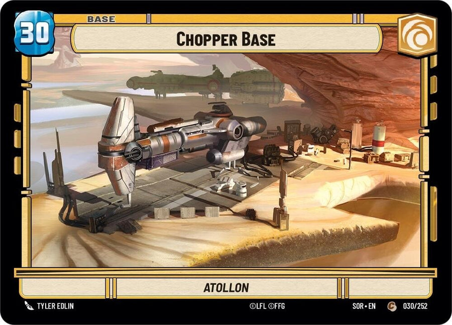 Chopper Base // Shield (30 // T02) (SOR)