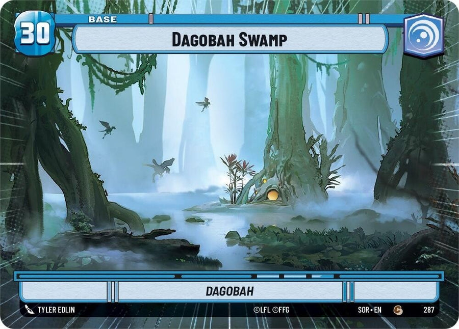 Dagobah Swamp // Shield (Hyperspace) (287 // T04) (SOR)