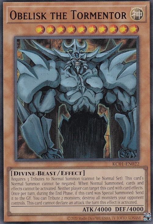 Obelisk the Tormentor (KC01-EN022) (KC01)