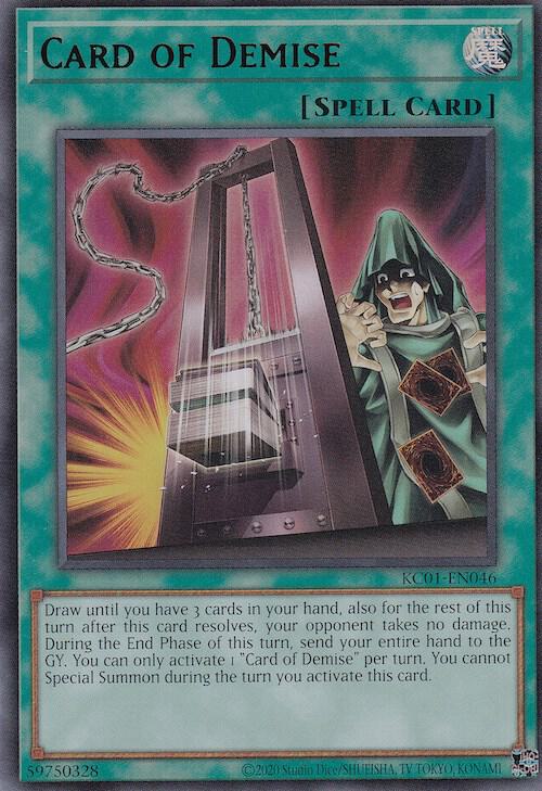 Card of Demise (KC01-EN046) (KC01)