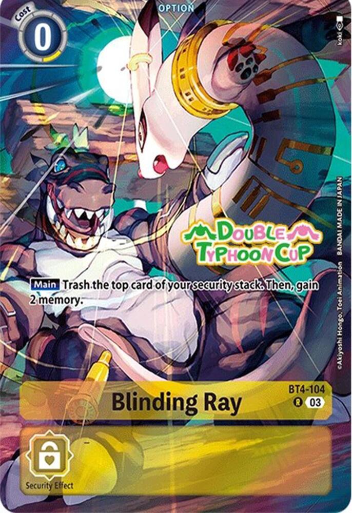 Blinding Ray (Bonus Pack) (BT4-104 R) (ST-17_PR)